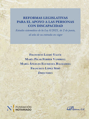 cover image of Reformas legislativas para el Apoyo a las Personas con Discapacidad